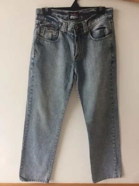 Jeans Masculino Azul Claro