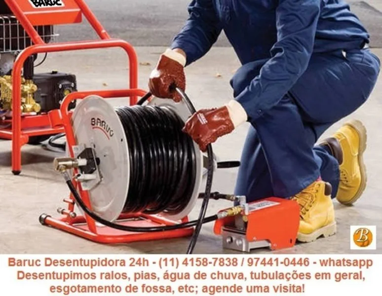 Baruc Desentupidora e Limpa Fossa 24h