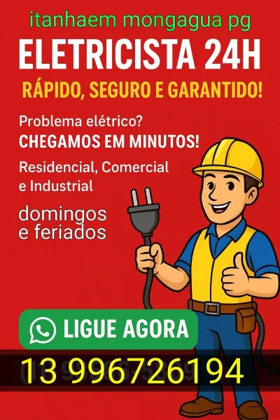 Eletricista itanhaem whatsapp