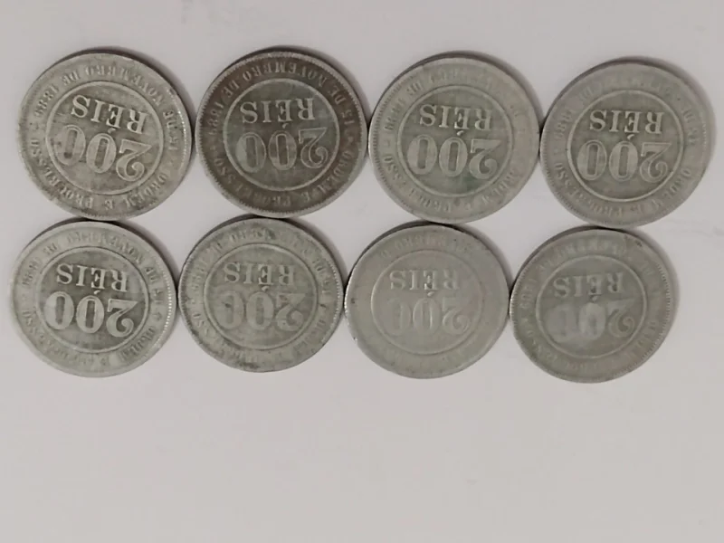 Moeda 200 Réis Império