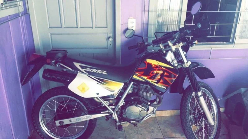 Moto Honda Xr-200