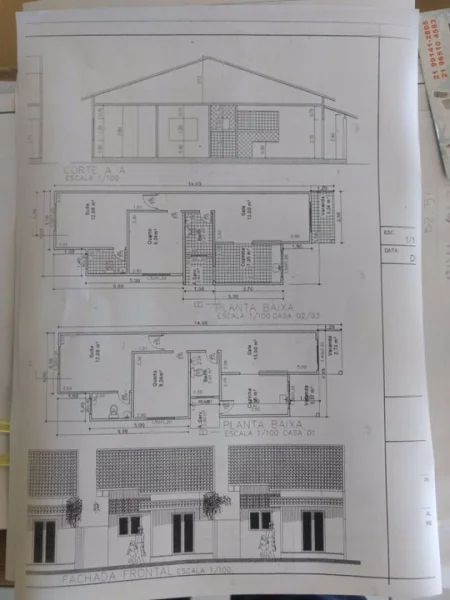 Barroco Lote 675 m2 com Projeto 3 Casas