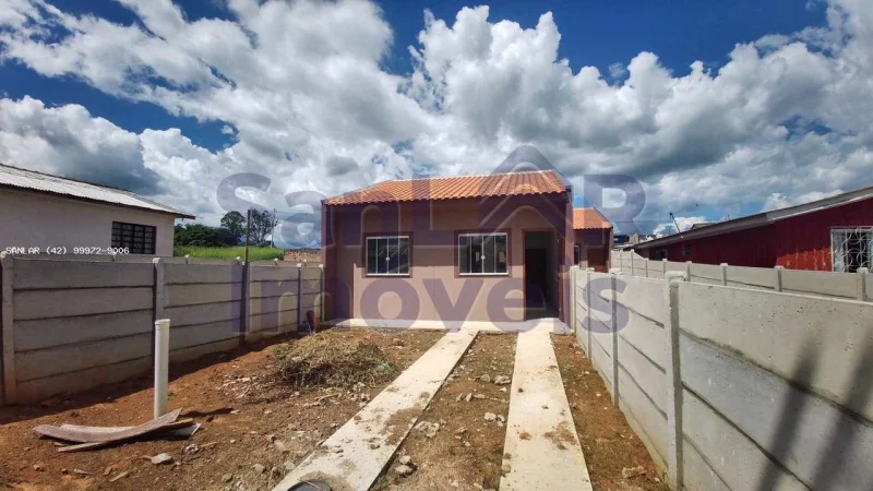 Casa para Venda em Ponta Grossa, Chapada, 2 Dormitórios, 1 Banheiro, 1 Vaga
