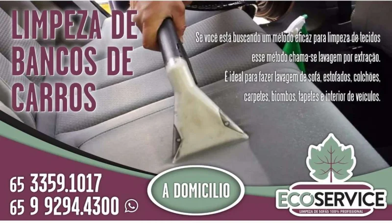 Lavagem de Sofá a Seco