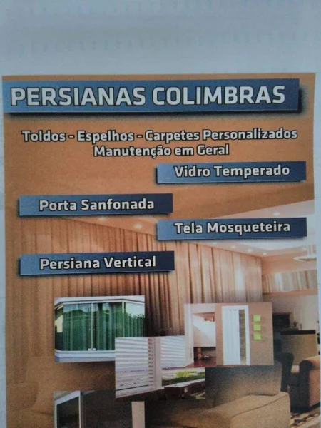 Persiana Rede e Vidros