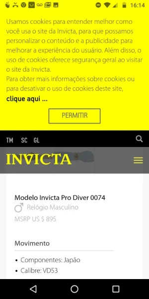 Relógio Invicta