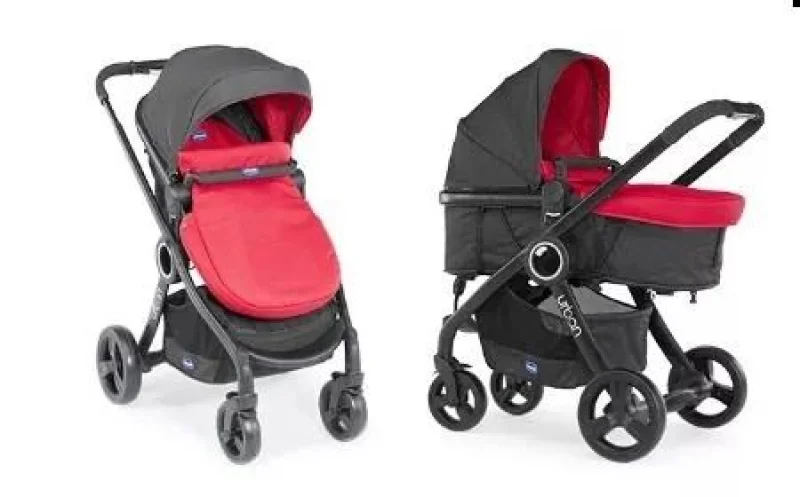 Carrinho Chicco Urban + Adaptador p/ Bebe Conforto