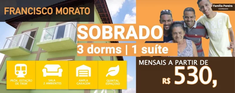 Lançamento Francisco Morato - Jardim Morumbi - 15 Minutos Estação
