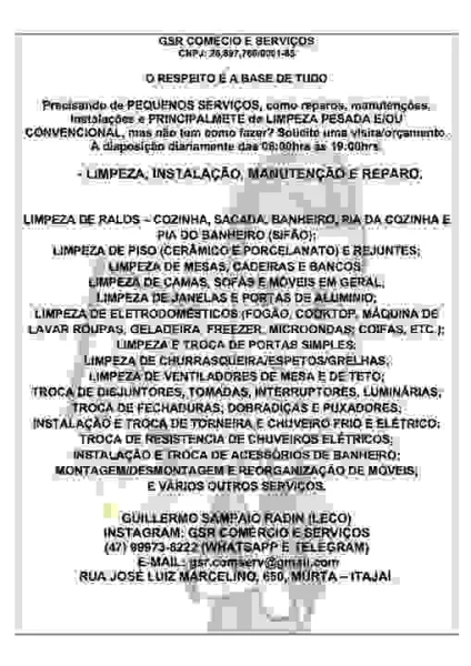 GSR Comércio e Serviços