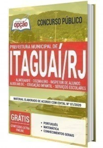 Apostilla Concurso Prefeitura de Itaguai 2020 - Diversos Cargos