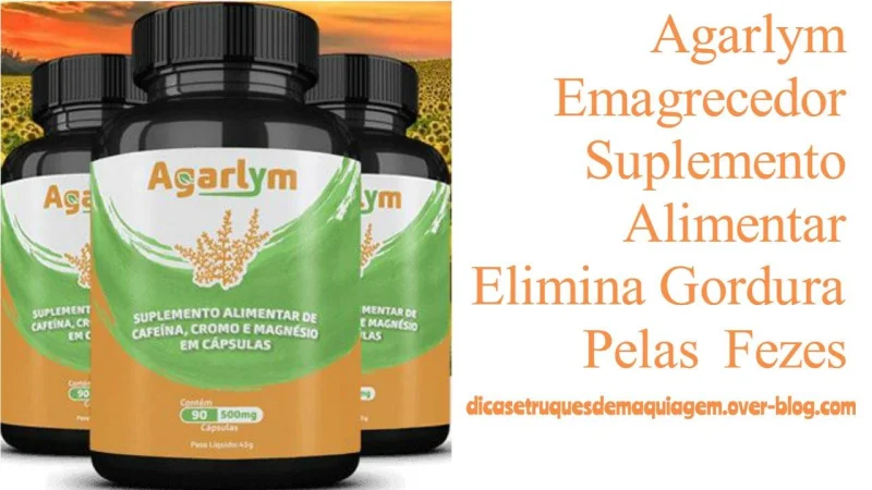 Agarlym Agarlym Emagrecedor – Elimina Gordura pelas Fezes