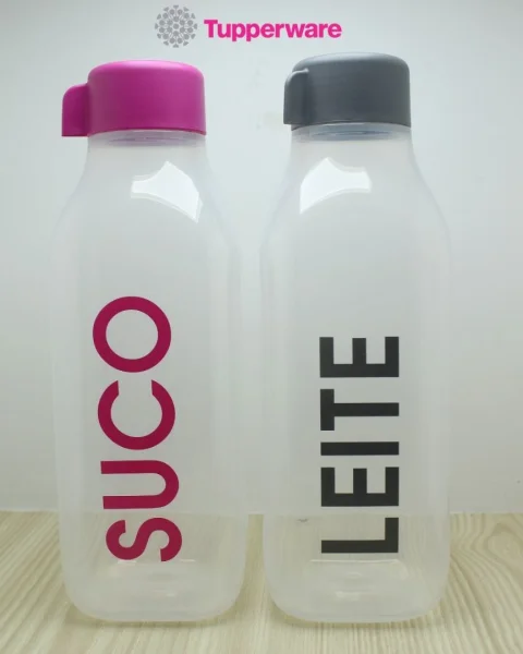 Kit Garrafas Suco e Leite 1litro