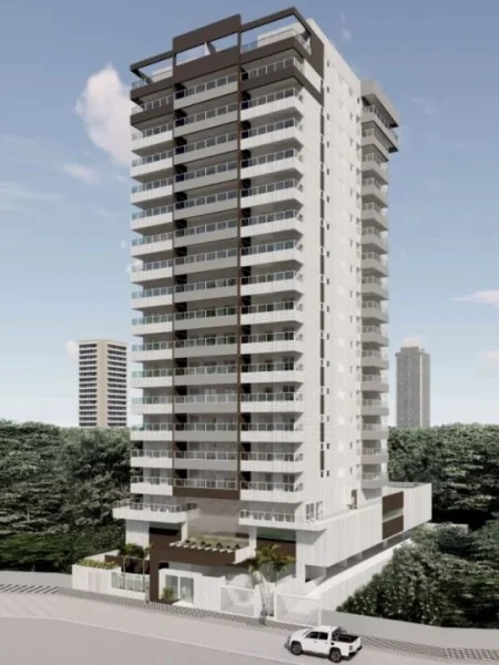 Apartamento com 84.13 m2 - Centro - Mongaguá SP