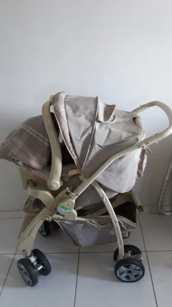 Kit Carrinho+bebê Conforto