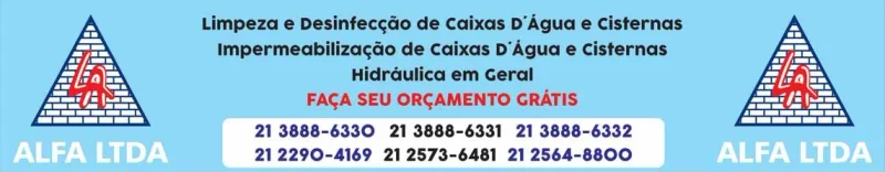 Precisando Lavar Sua Caixa D'água Chame a Alfa