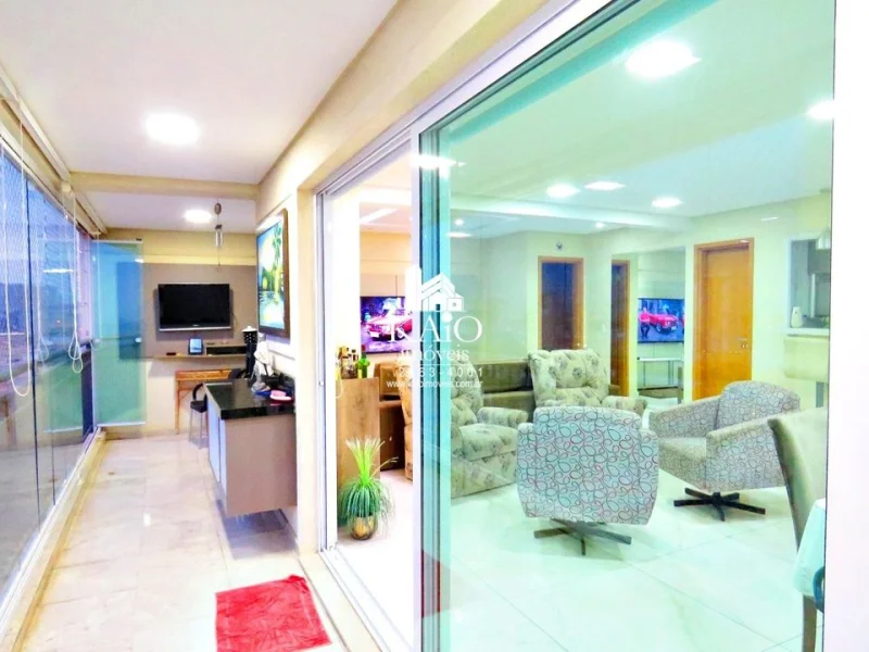 Apartamento Rosa Ville - 150m2 3 Suites Varanda Gourmet