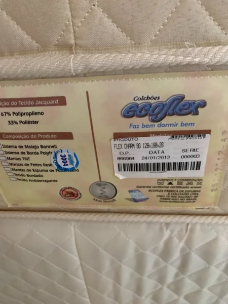 Cama Box e Colchão