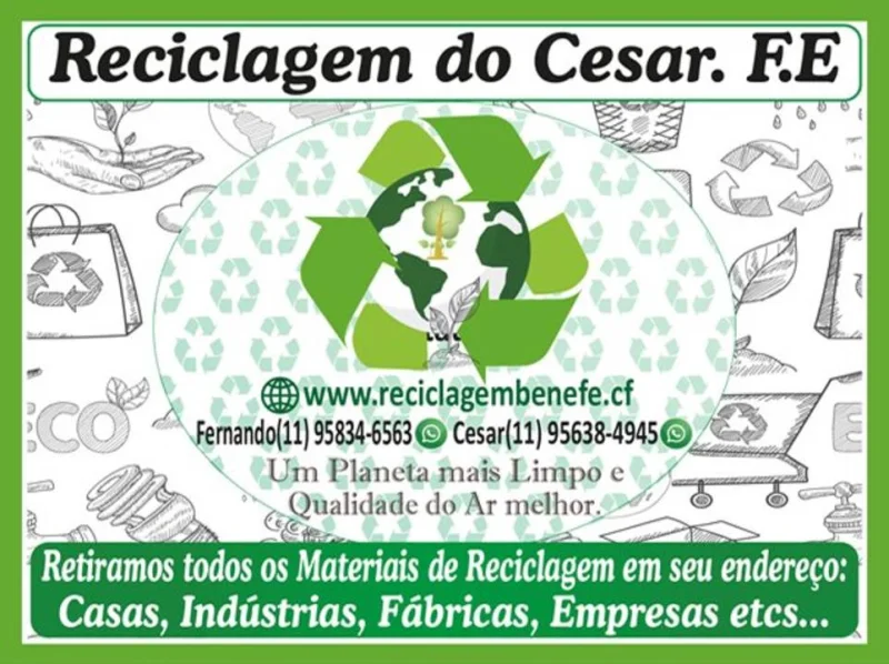 Reciclagem de Materiais em Mogi das Cruzes