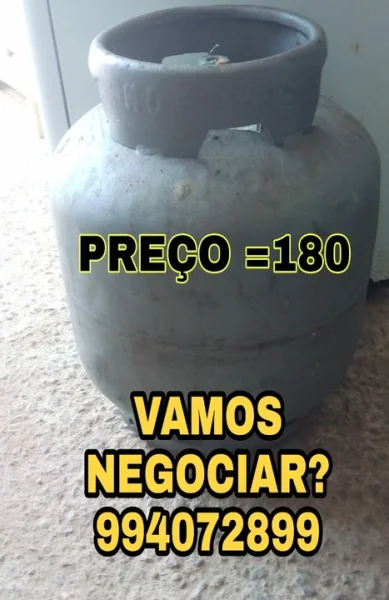 Botijão de Gás Usado