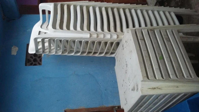 Mesas e Cadeiras Plasticas