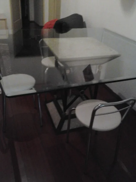 Mesa de Vidro e Marmore