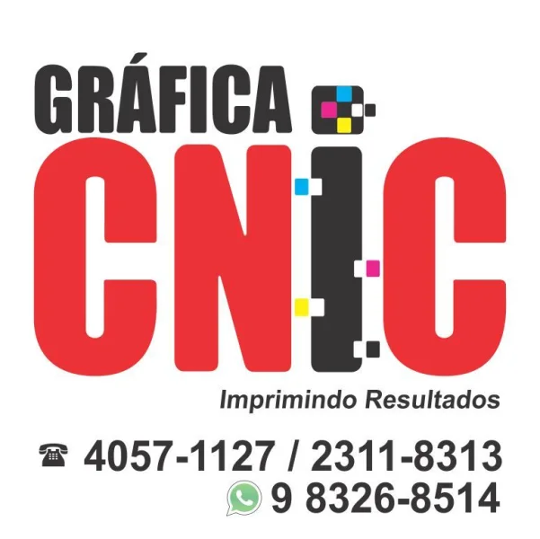 Gráfica Cnic Impressão Digital e Offset - Cartão de Visita, Folheto