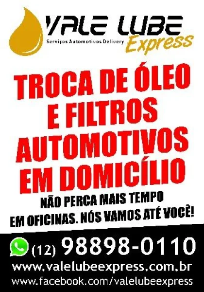 Troca de óleo Delivery