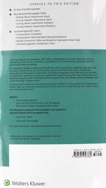 Drug Information Handbook 28 Edition
