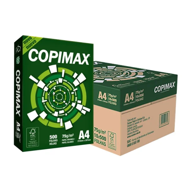 Papel Sulfite A4 Copimax 75 GR