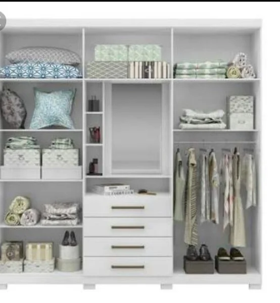 Guarda Roupa Moscou Branco